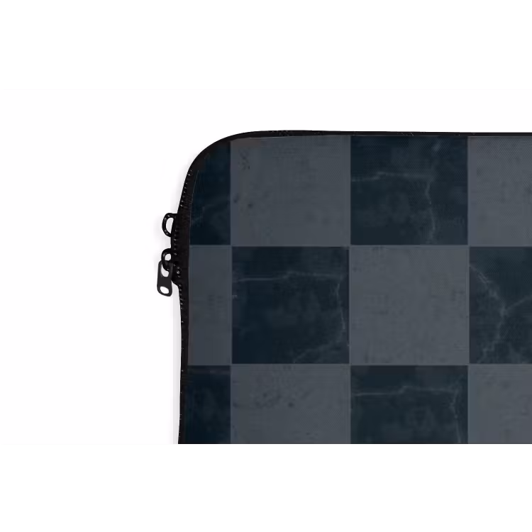 Laptophoes - Marmer - Patroon - Antraciet — 6