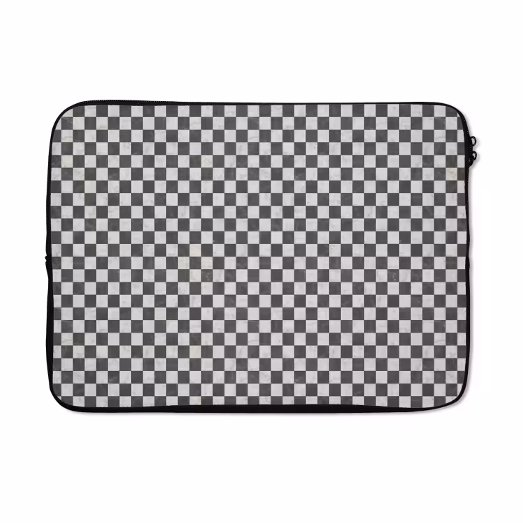 Laptophoes - Marmer - Patroon - Grijs — 5