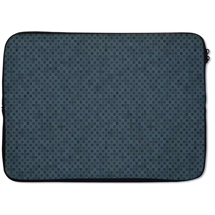 Laptophoes - Patroon - Mozaïek - Groen — 1