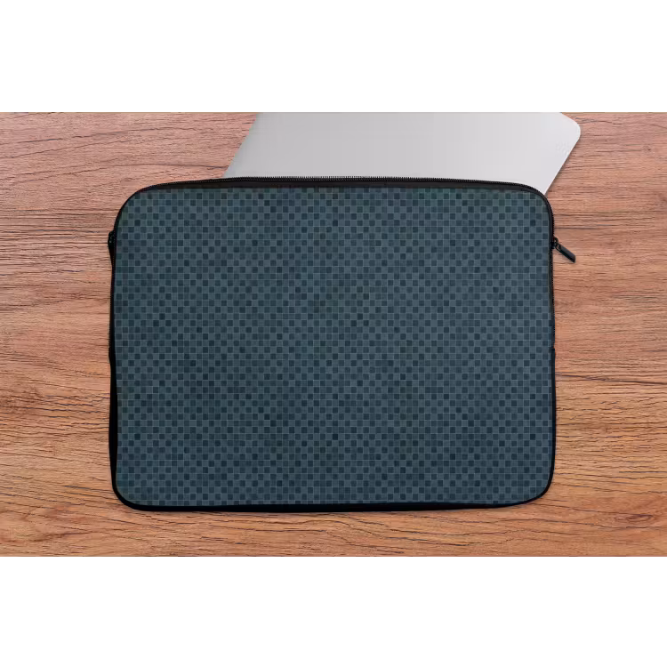 Laptophoes - Patroon - Mozaïek - Groen — 2
