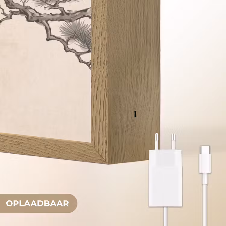 Lightbox - Wandlamp - Aap - Maan - Goud — 7