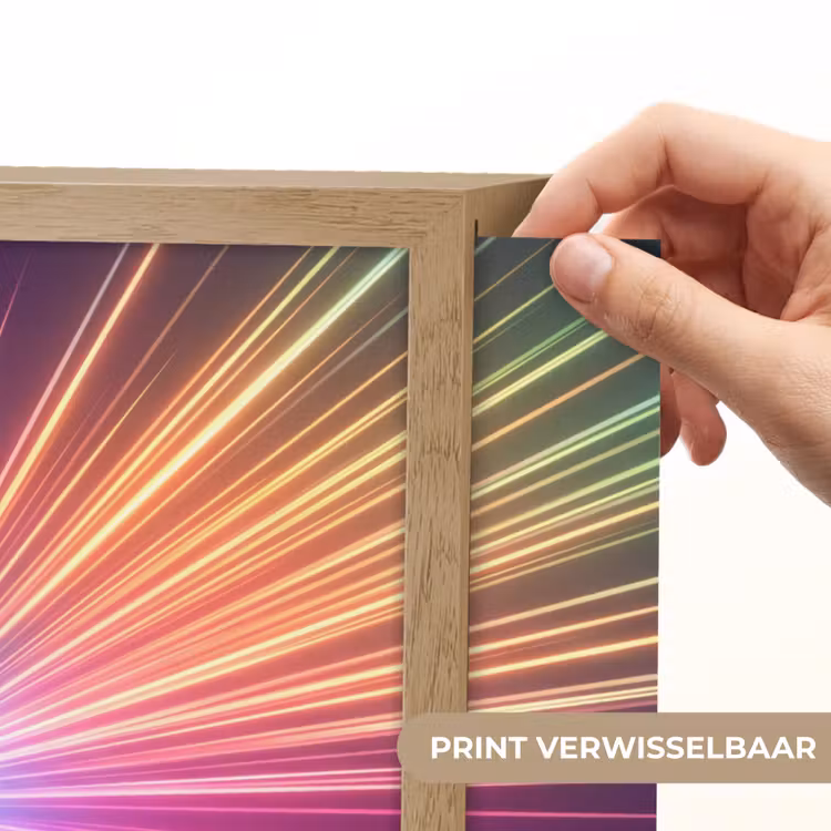 Lightbox - Wandlamp - Abstract - Light - Burst - Modern - Colorful — 5