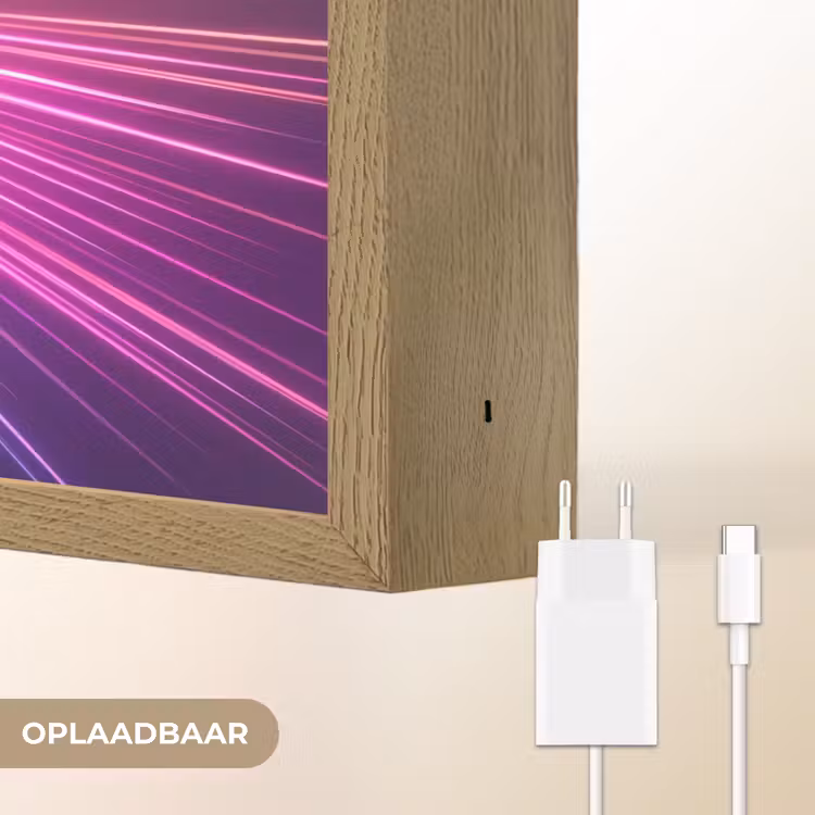 Lightbox - Wandlamp - Abstract - Light - Burst - Modern - Colorful — 7