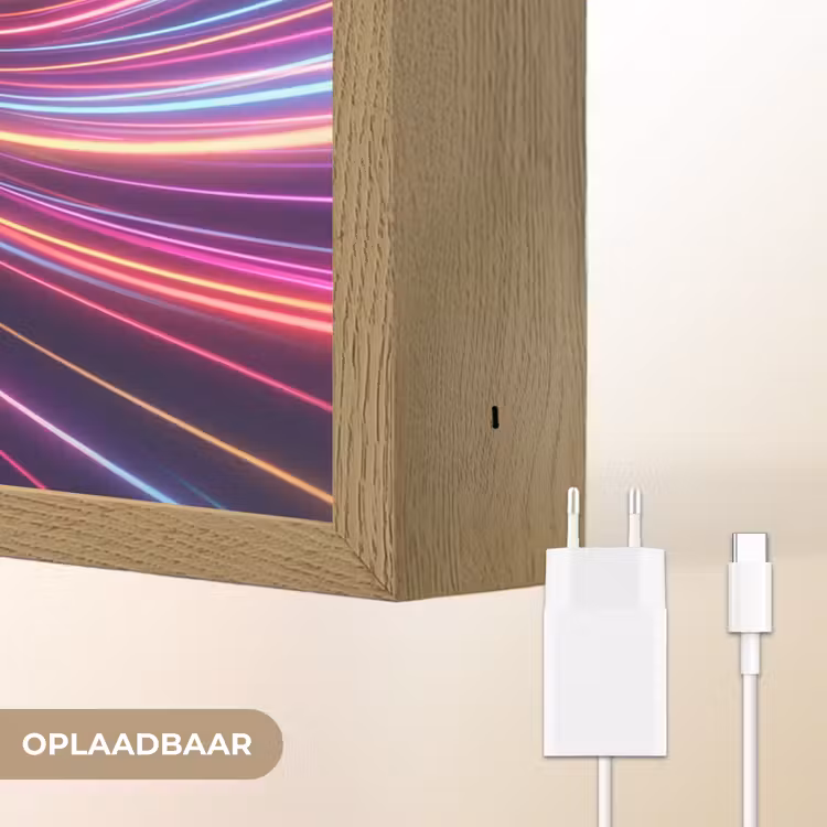 Lightbox - Wandlamp - Abstract - Swirl - Futuristic - Neon — 7