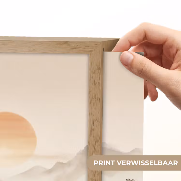 Lightbox - Wandlamp - Azië - Landschap - Kleurrijk — 5