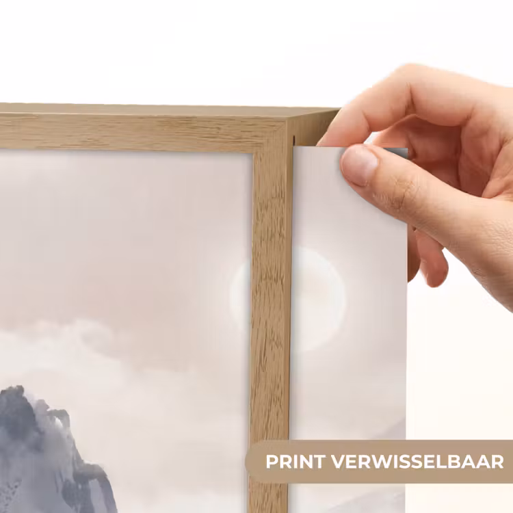 Lightbox - Wandlamp - Bamboe - Azië - Grijs — 5
