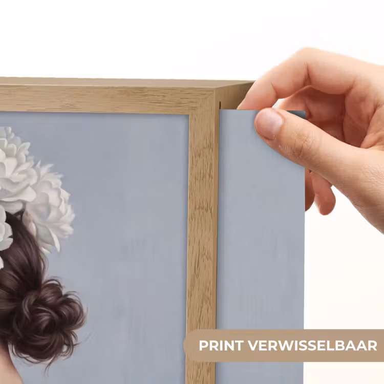 Lightbox - Wandlamp - Bloemen - Vrouw - Wit — 5