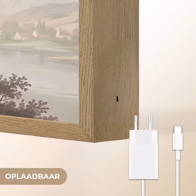 Lightbox - Wandlamp - Bomen - Meer - Bergen - Illustratie — 7