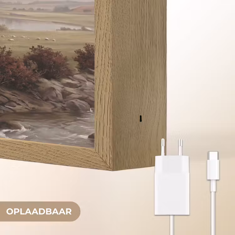 Lightbox - Wandlamp - Berglandschap - Meer - Bergen - Vallei - Klassiek — 7