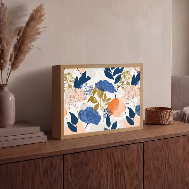 Lightbox - Wandlamp - Bloemen - Botanisch - Kleurrijk — 4