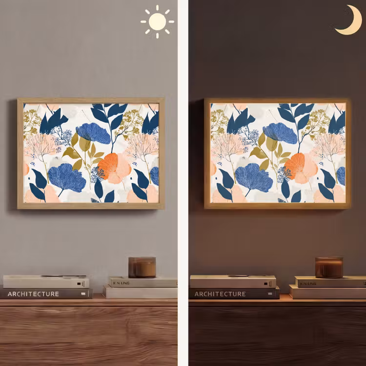 Lightbox - Wandlamp - Bloemen - Botanisch - Kleurrijk — 6