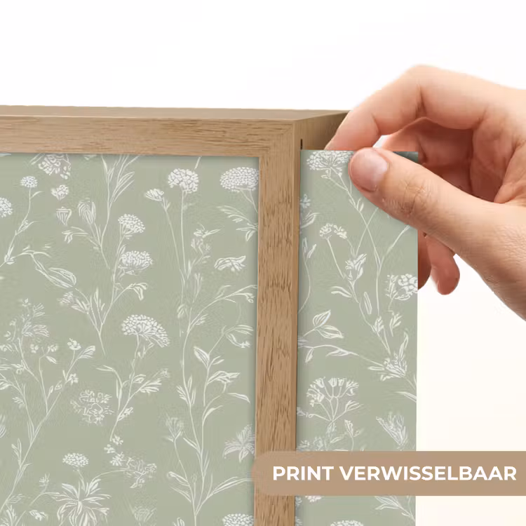 Lightbox - Wandlamp - Bloemen - Patroon - Groen — 5