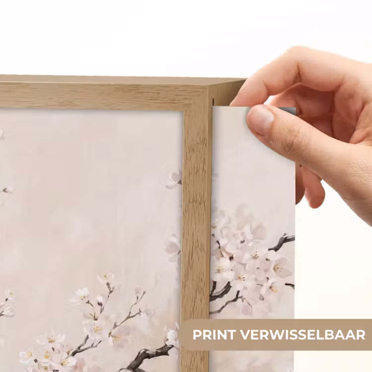 Lightbox - Wandlamp - Bloesem - Illustratie - Taupe — 5