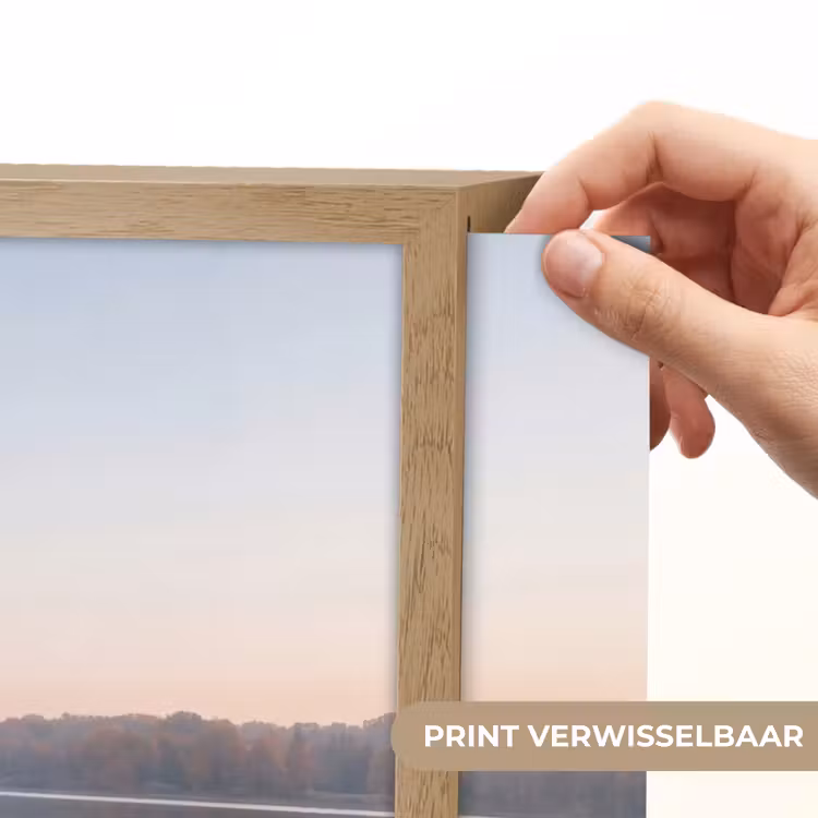 Lightbox - Wandlamp - Bomen - Reflectie - Water - Zonsopgang - Serene — 5