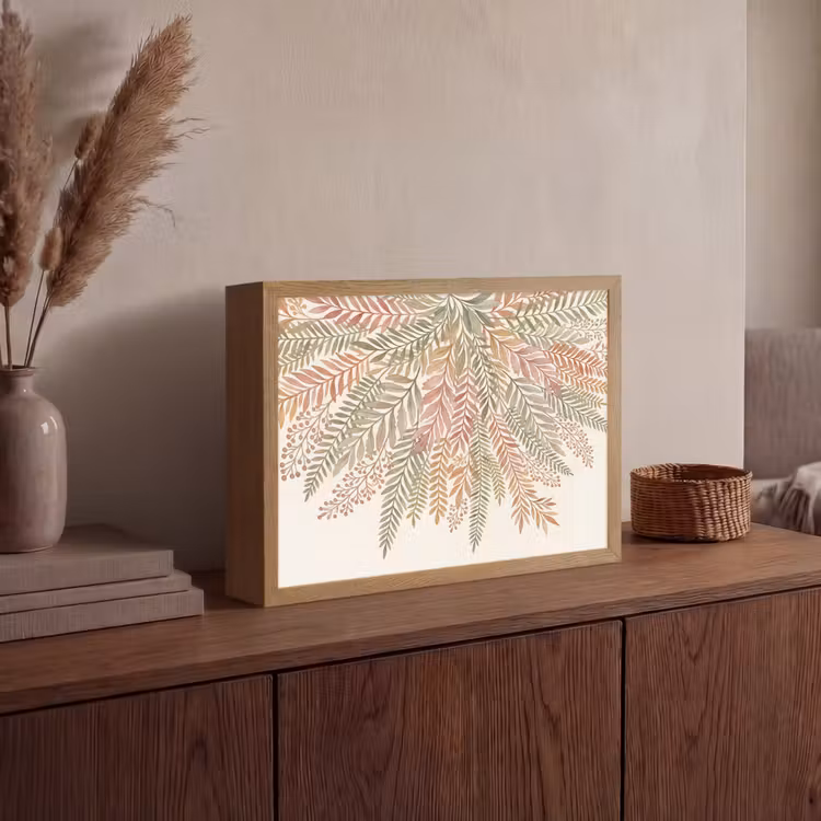 Lightbox - Wandlamp - Botanisch - Aquarel - Kleurrijk — 4