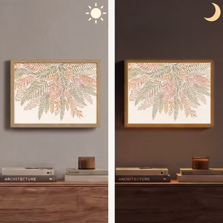 Lightbox - Wandlamp - Botanisch - Aquarel - Kleurrijk — 6