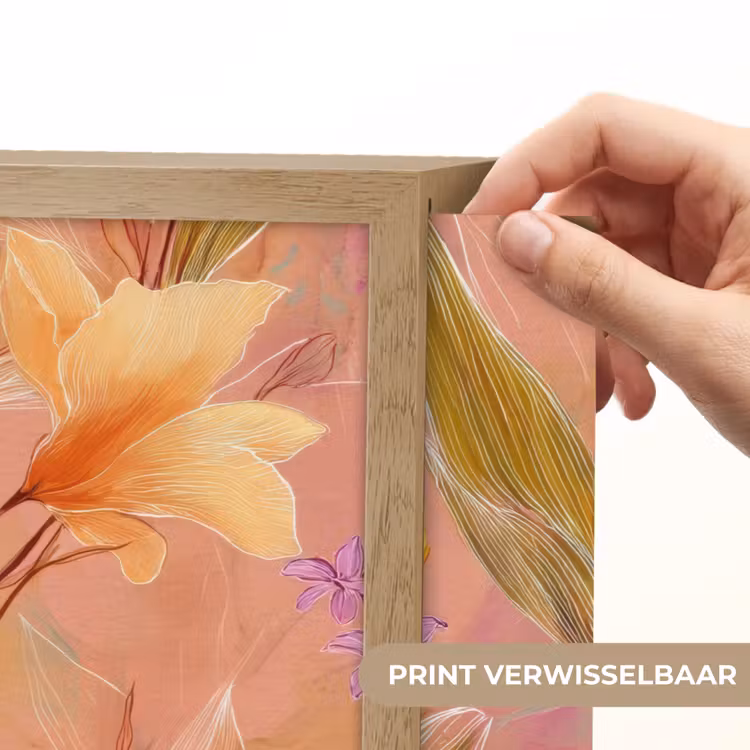 Lightbox - Wandlamp - Botanisch - Bloemen - Kleurrijk — 5