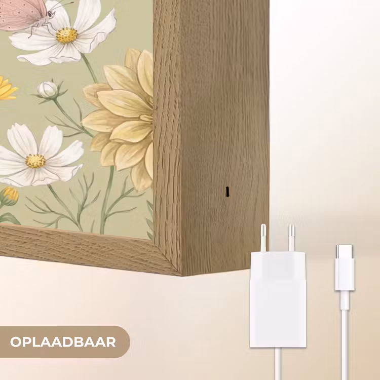 Lightbox - Wandlamp - Botanisch - Bloemen - Kleurrijk — 7