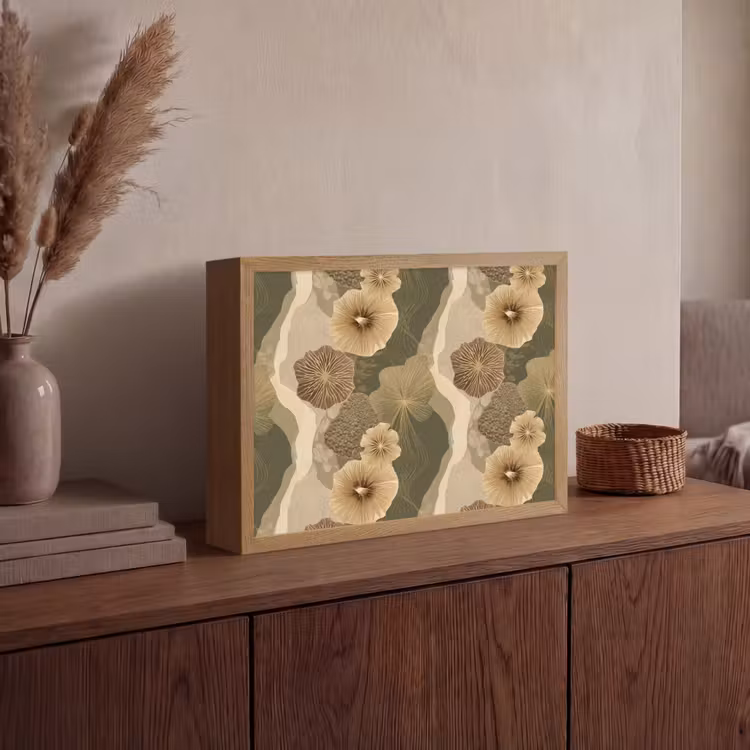 Lightbox - Wandlamp - Abstract - Modern - Groen — 4
