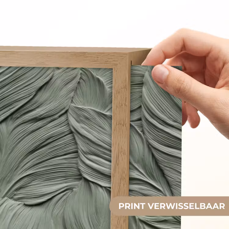 Lightbox - Wandlamp - Bladeren - Textuur - Groen — 5