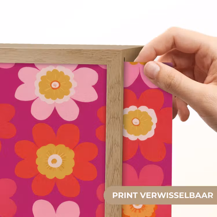 Lightbox - Wandlamp - Bloemen - Retro - Kleurrijk — 5