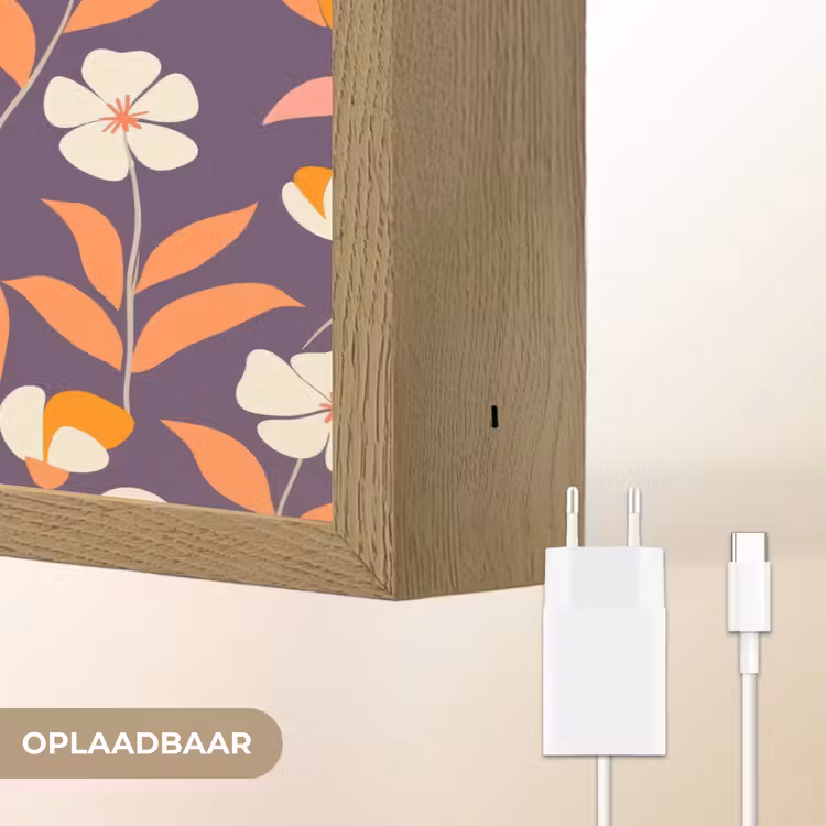 Lightbox - Wandlamp - Boho - Vintage - Paars — 7