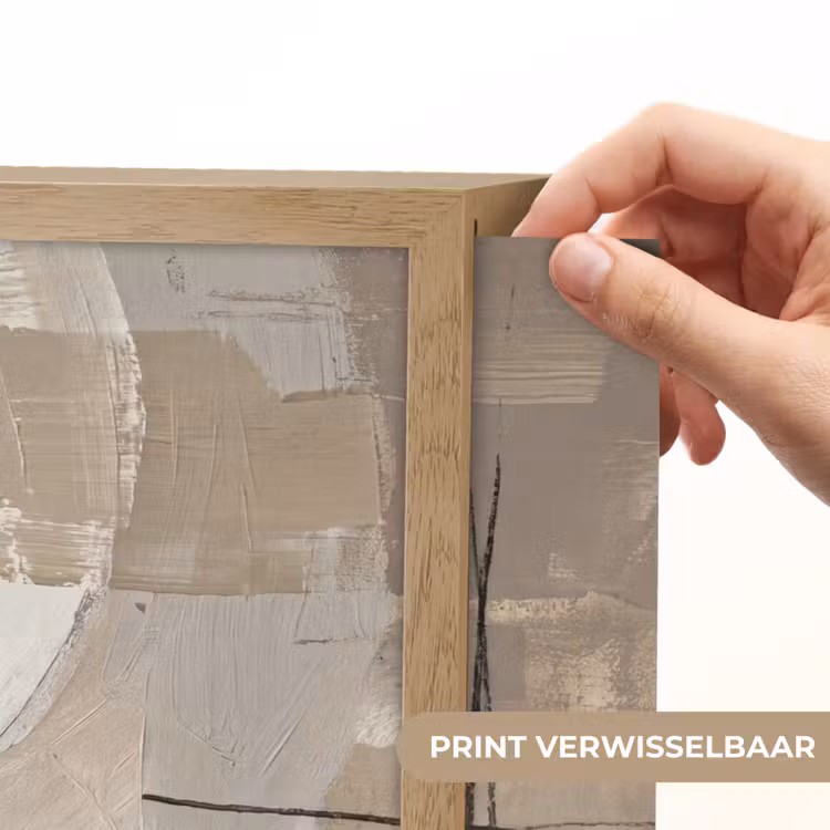 Lightbox - Wandlamp - Abstract - Cirkel - Modern - Beige - Zwart - Minimalistisch — 5
