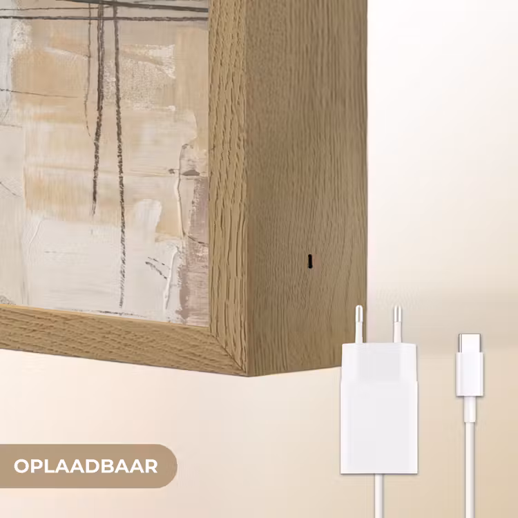 Lightbox - Wandlamp - Abstract - Cirkel - Modern - Beige - Zwart - Minimalistisch — 7