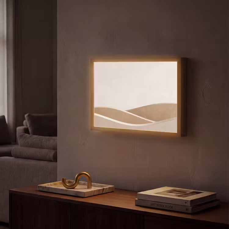 Lightbox - Wandlamp - Abstract - Golven - Modern - Beige — 2