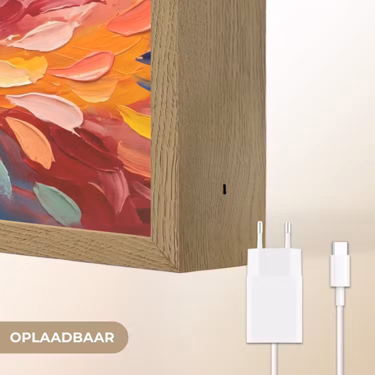 Lightbox - Wandlamp - Bloemen - Abstract - Kunst - Modern — 7
