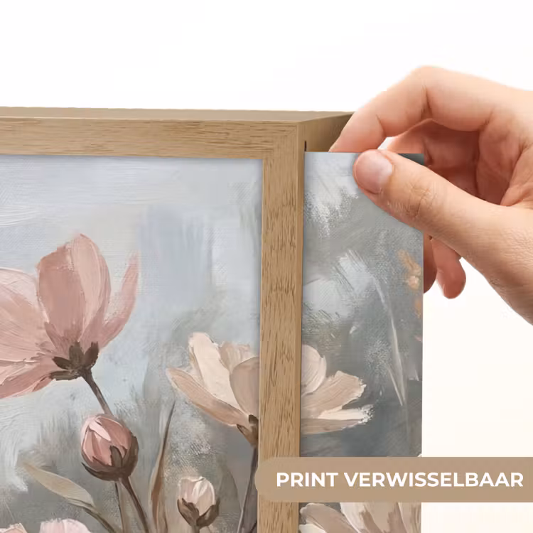Lightbox - Wandlamp - Bloemen - Botanisch - Schilderij - Pastel - Rustiek — 5