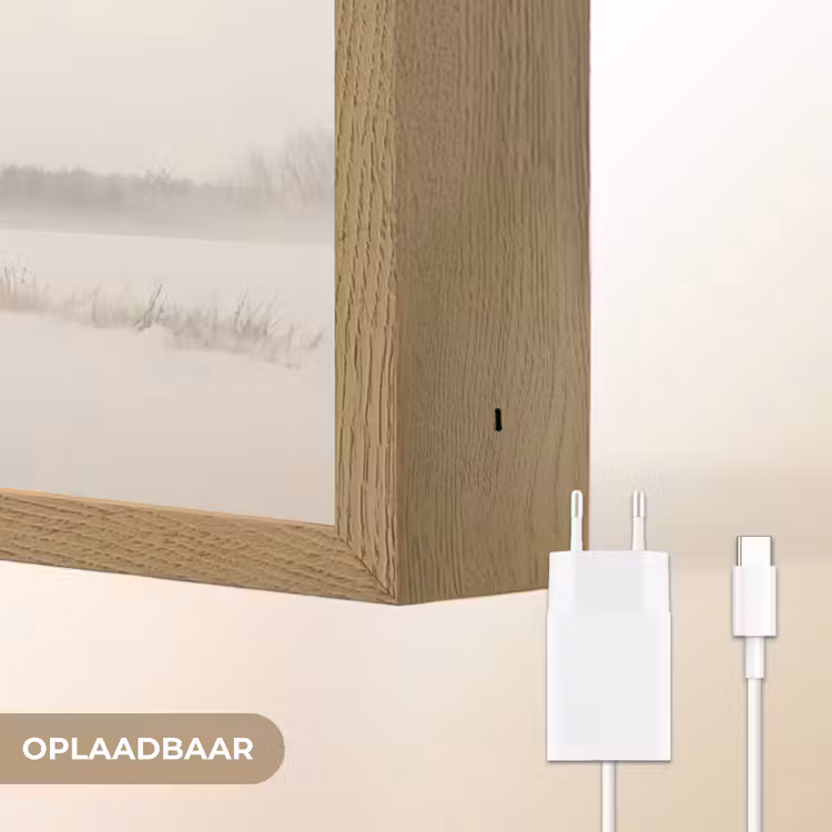 Lightbox - Wandlamp - Boom - Mist - Sneeuw - Winter - Minimalistisch — 7