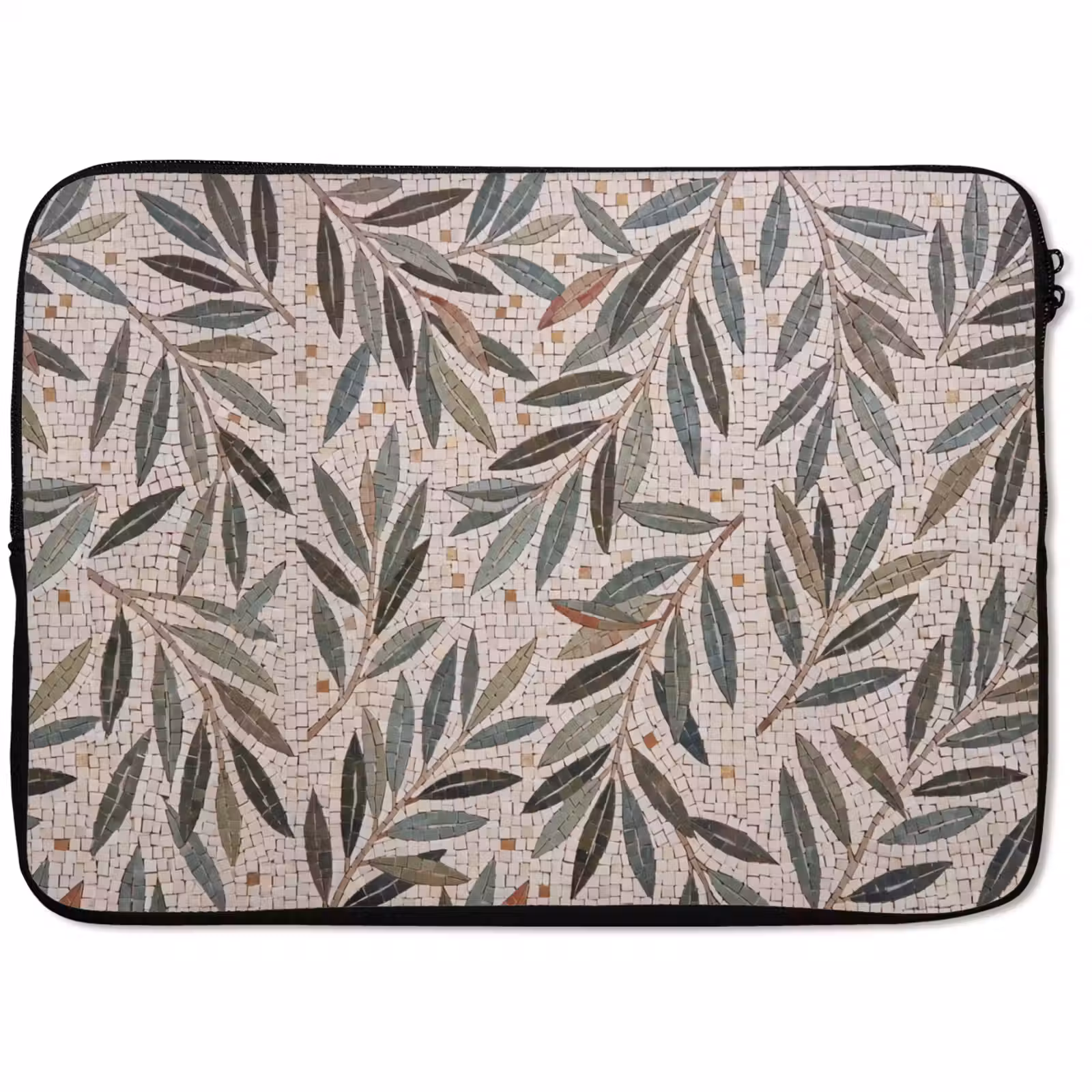 Laptophoes - Plant - Blad - Mozaïek - Groen — 1
