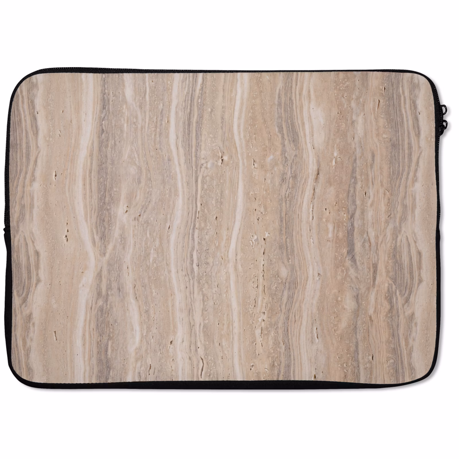 Laptophoes - Steen - Patroon - Textuur - Natuurlijk - Beige — 1