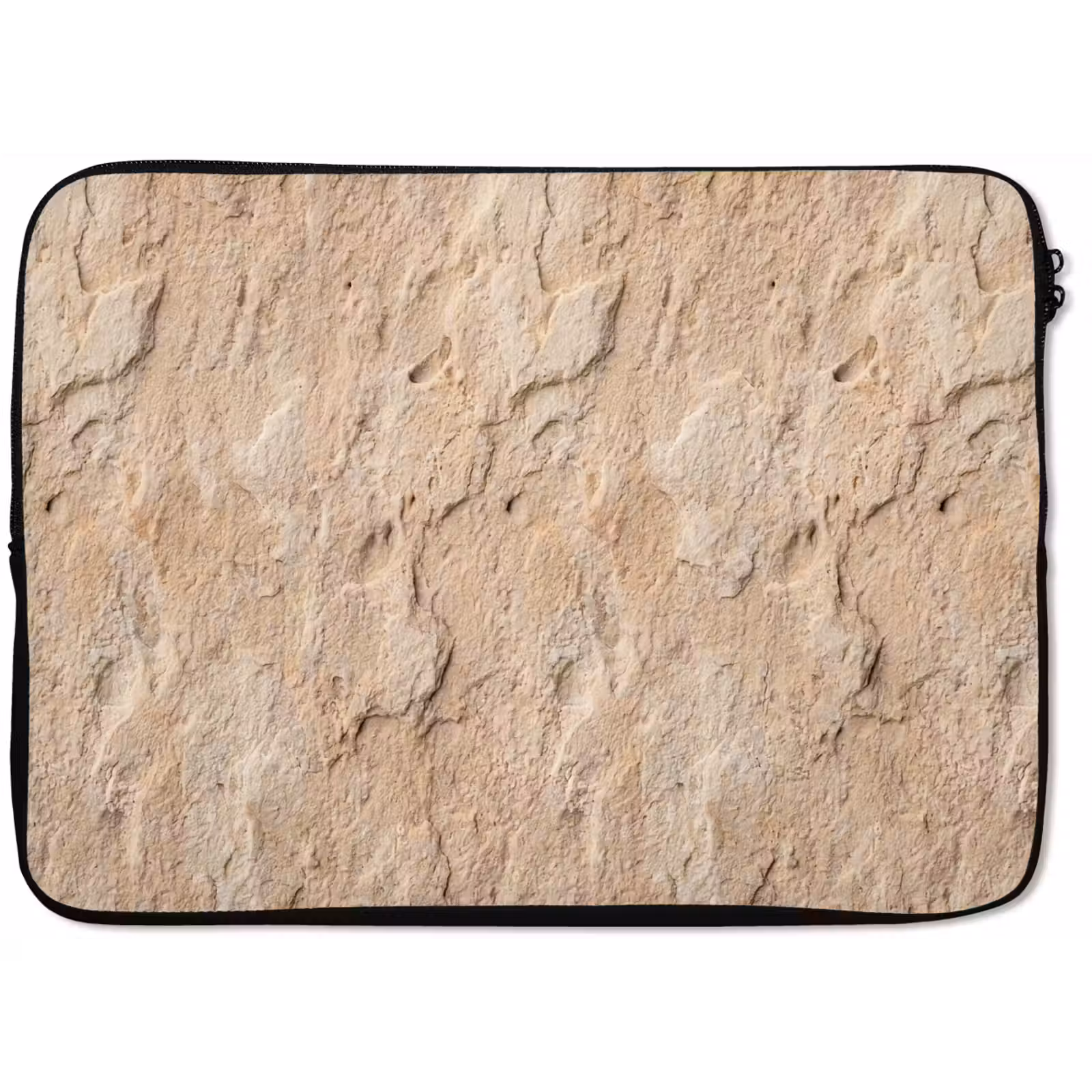Laptophoes - Textuur - Steen - Natuur - Beige — 1