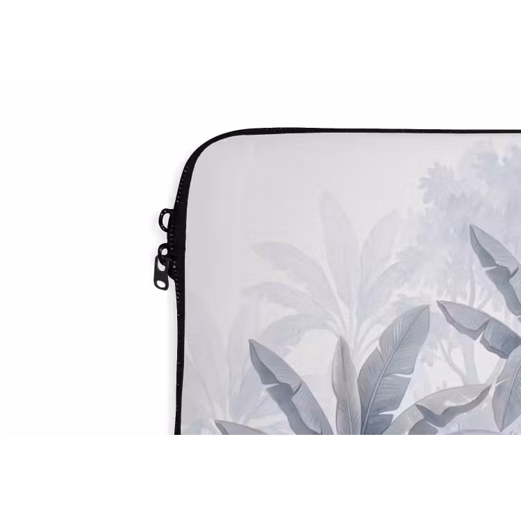 Laptophoes - Kat - Tropisch bos - Modern - Grijs — 6