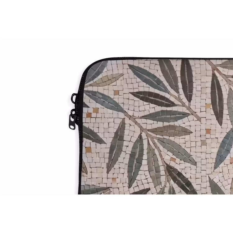 Laptophoes - Plant - Blad - Mozaïek - Groen — 6