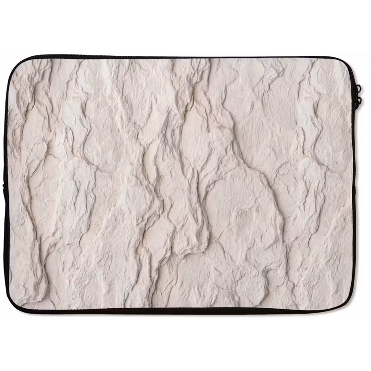 Laptophoes - Rots - Structuur - Natuur - Beige - Abstract — 1