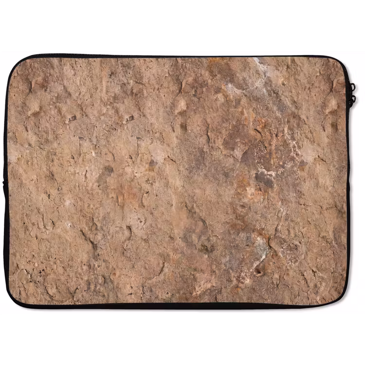 Laptophoes - Steen - Natuur - Textuur - Abstract - Bruin — 1