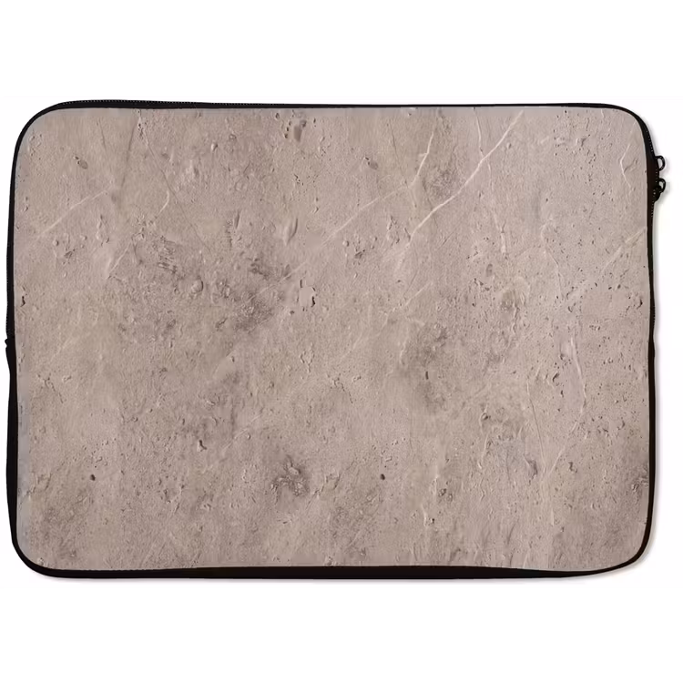 Laptophoes - Textuur - Steen - Patroon - Rustiek - Beige — 1