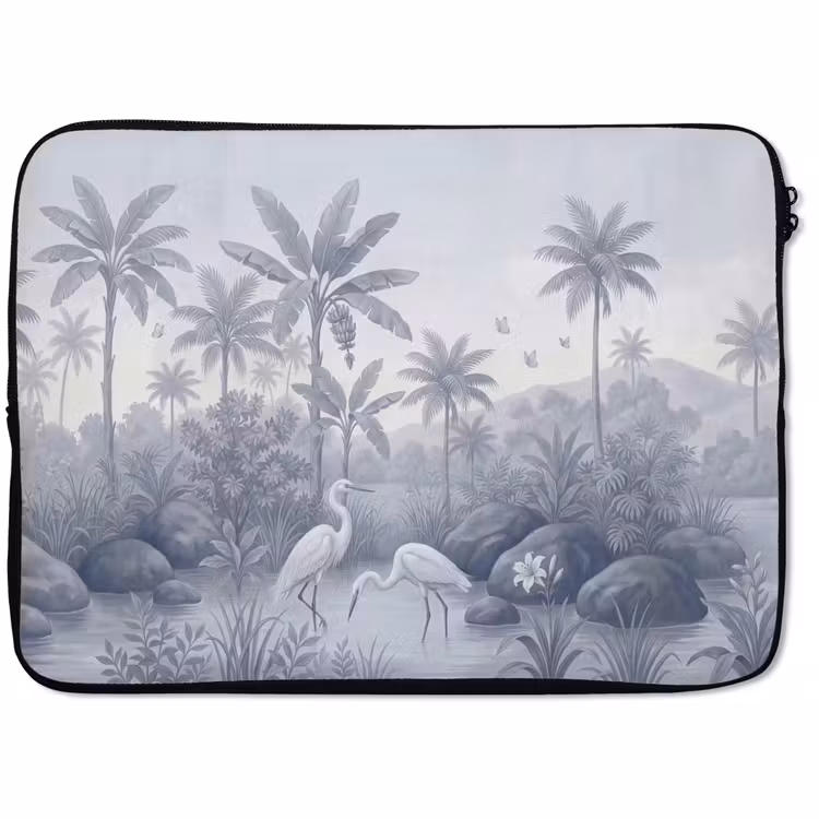 Laptophoes - Vogel - Water - Tropisch - Natuur - Blauw — 1