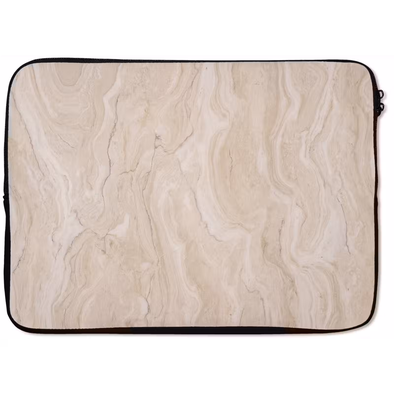 Laptophoes - Marmer - Patroon - Beige - Steen - Abstract — 1