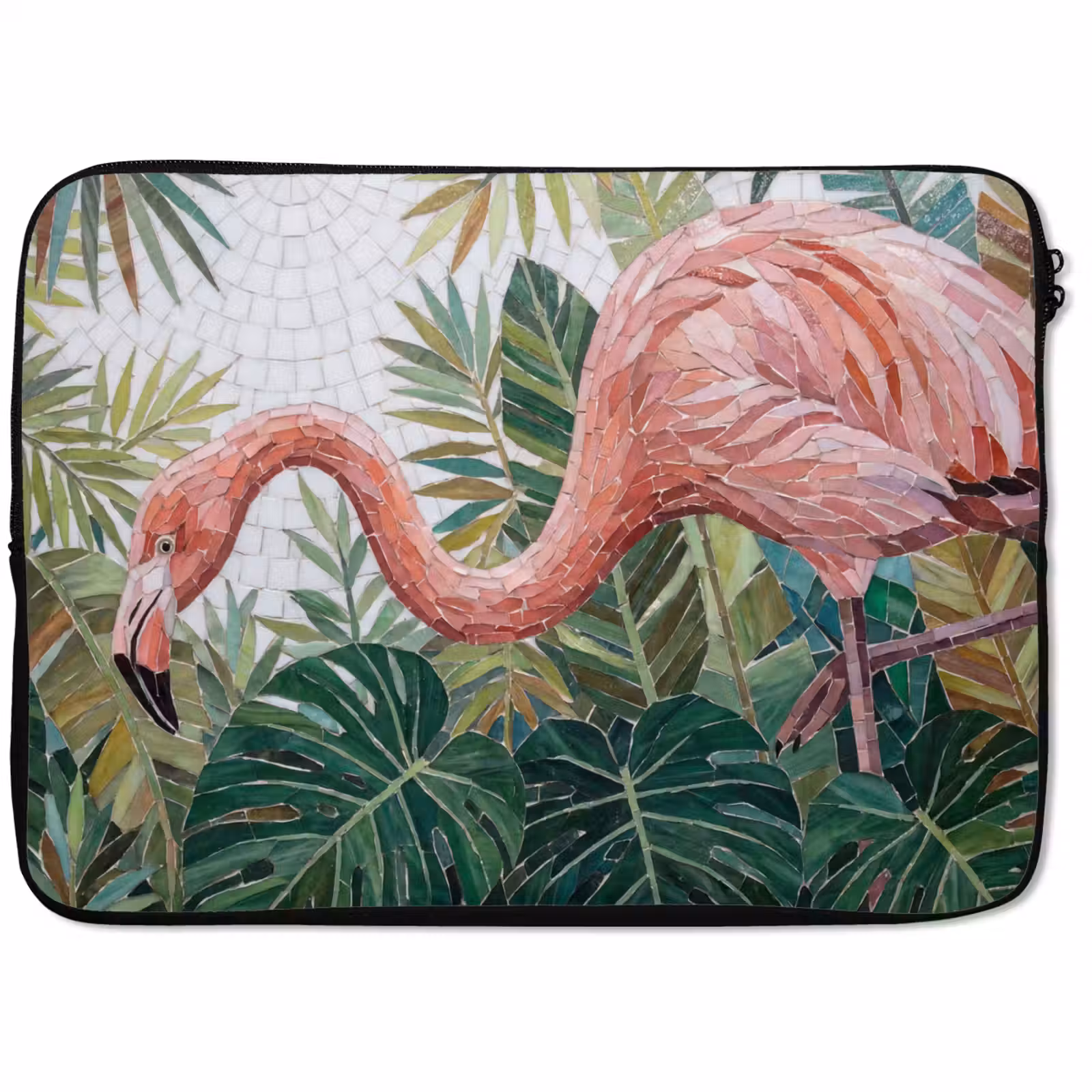 Laptophoes - Natuur - Bladeren - Abstract - Groen - Vogel — 1