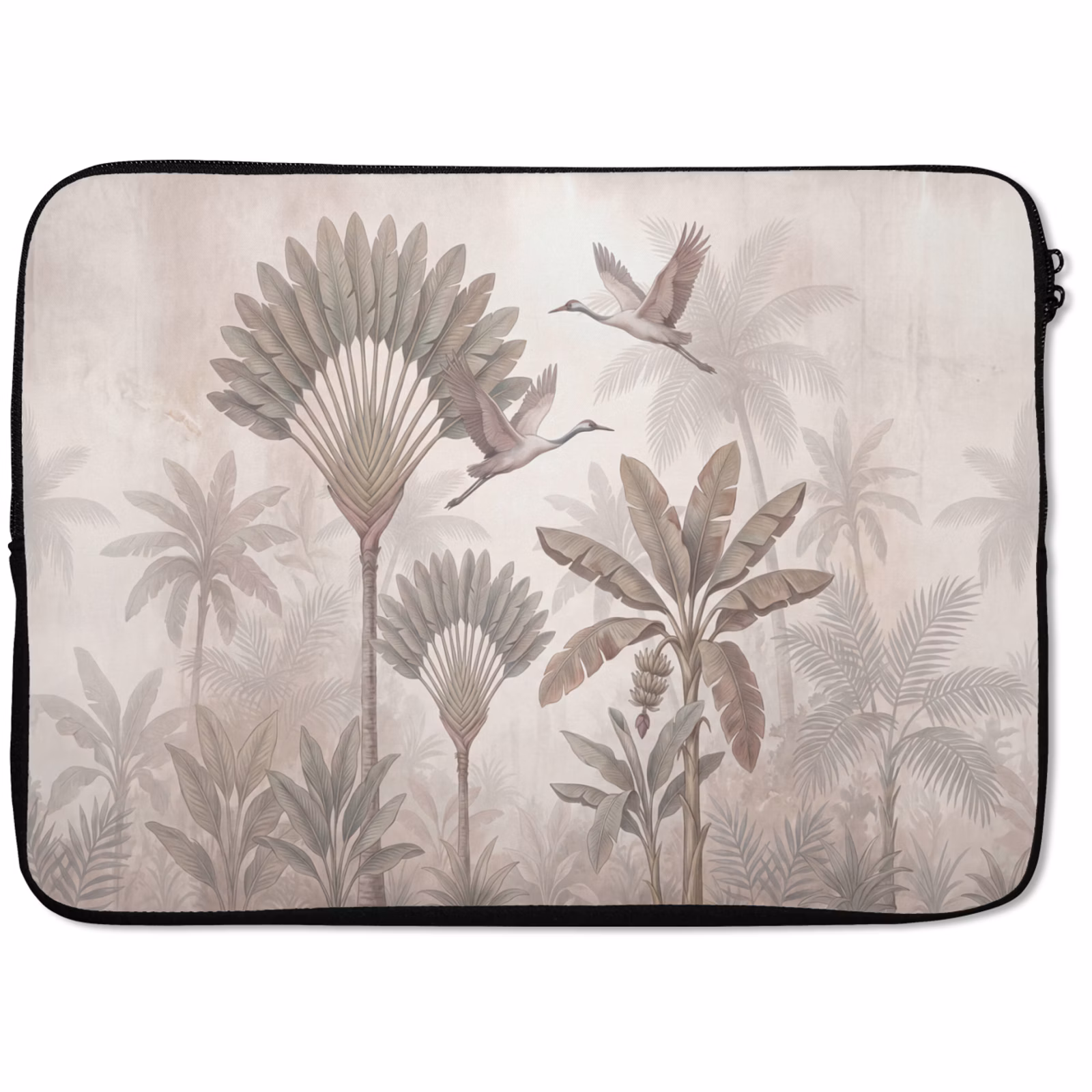 Laptophoes - Vogel - Tropisch - Jungle - Natuur - Beige — 1