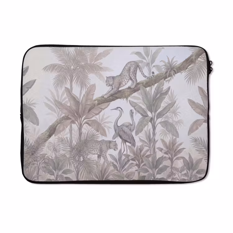 Laptophoes - Kat - Vogel - Jungle - Illustratie - Dieren — 5