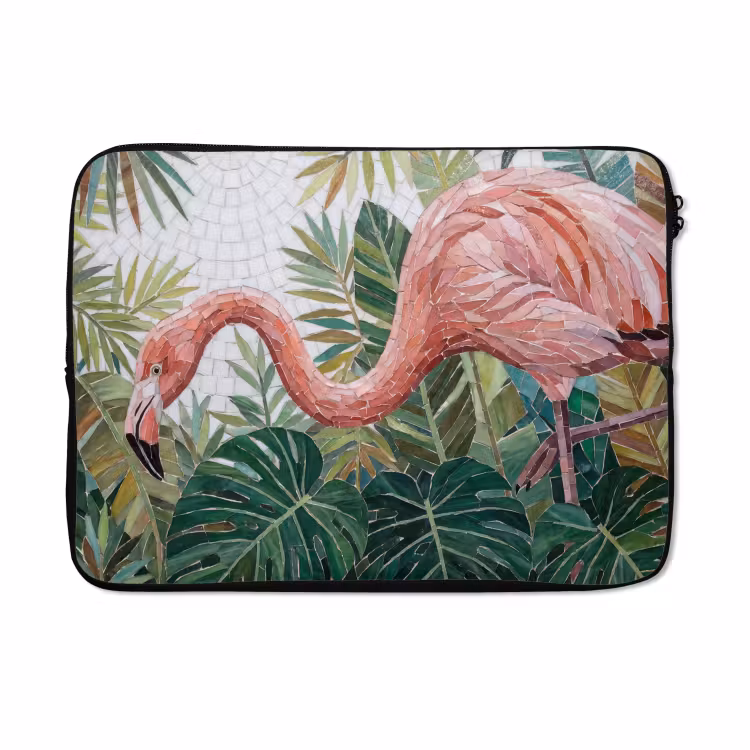 Laptophoes - Natuur - Bladeren - Abstract - Groen - Vogel — 5