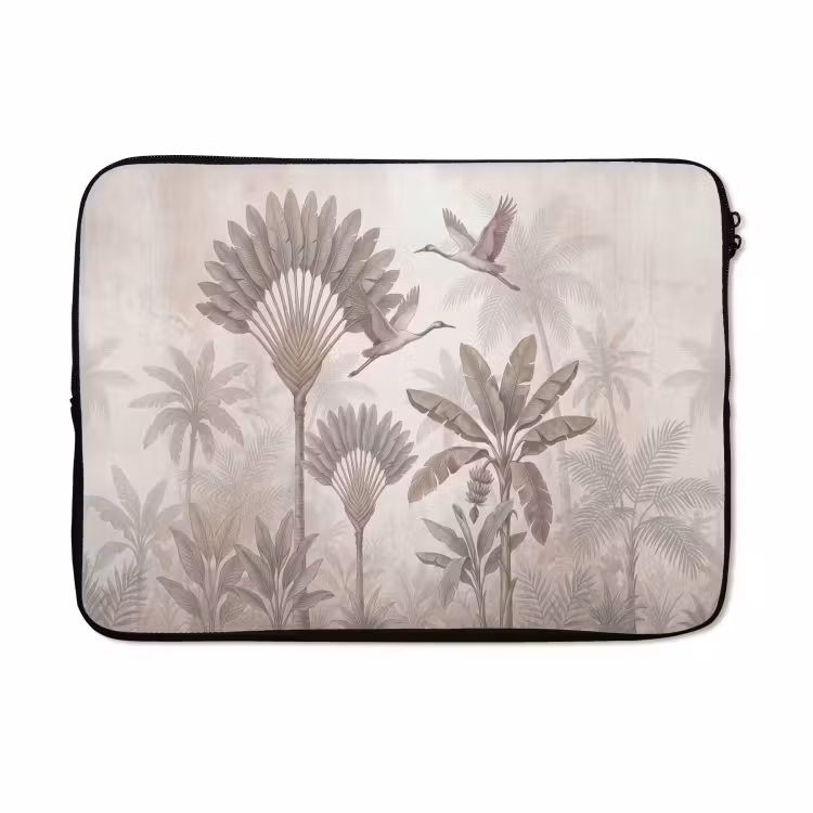 Laptophoes - Vogel - Tropisch - Jungle - Natuur - Beige — 5