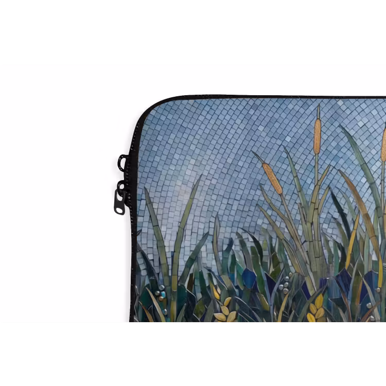 Laptophoes - Vogel - Water - Natuur - Abstract - Blauw — 6