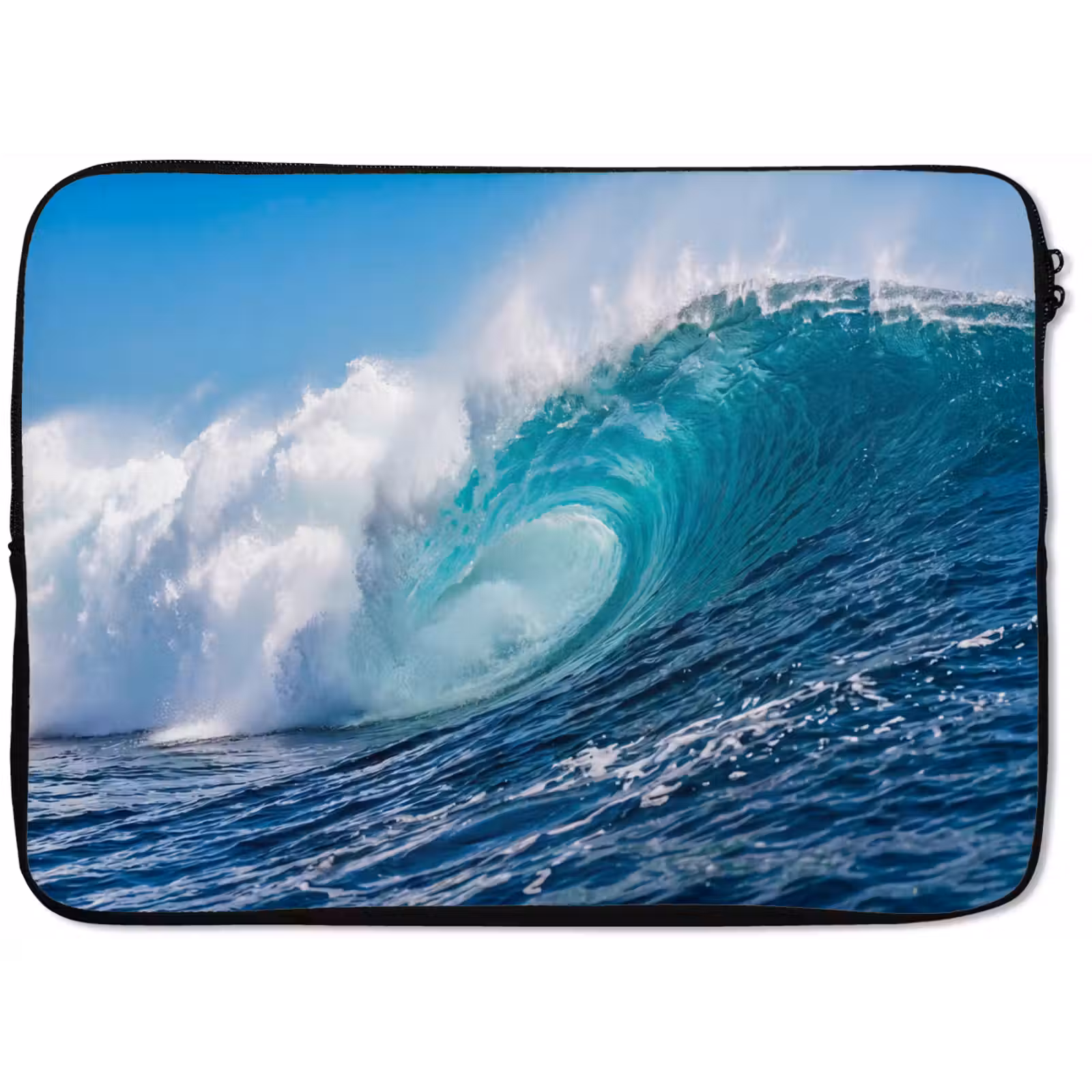 Laptophoes - Golf - Oceaan - Water - Dynamisch - Blauw — 1