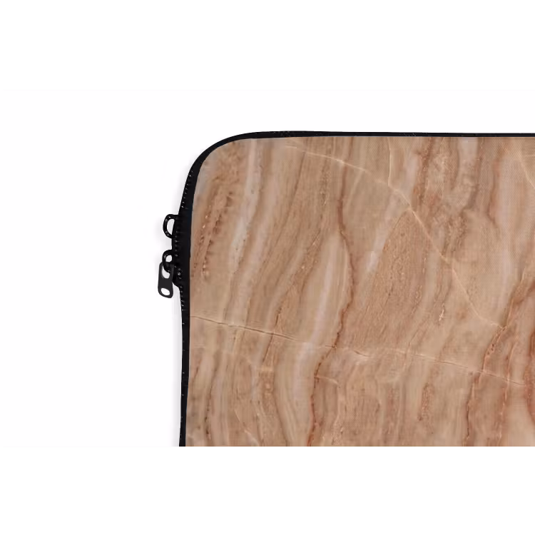 Laptophoes - Marmer - Ader - Natuur - Abstract - Beige — 6